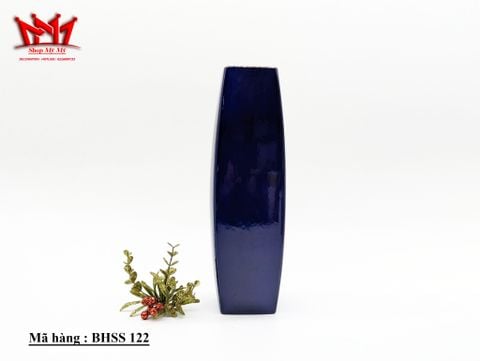  Bình trang trí sành sứ họa tiết độc đáo thiết kế hình trụ cao (122) 