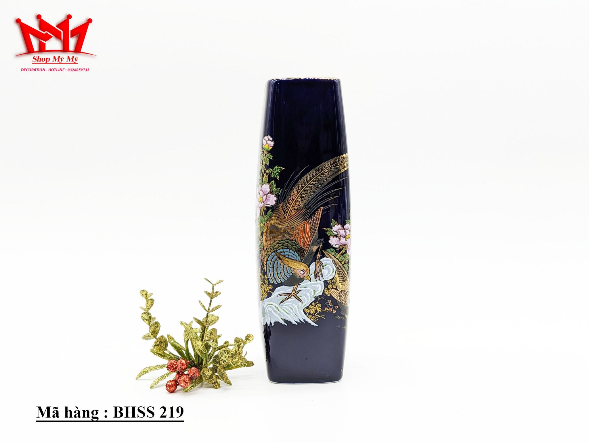 Bình trang trí sành sứ thiết kế đẹp (219)