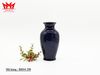 Bình trang trí sành sứ họa tiết chim công vàng nổi bật  (250)