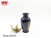 Bình trang trí sành sứ họa tiết chim công vàng nổi bật  (250)
