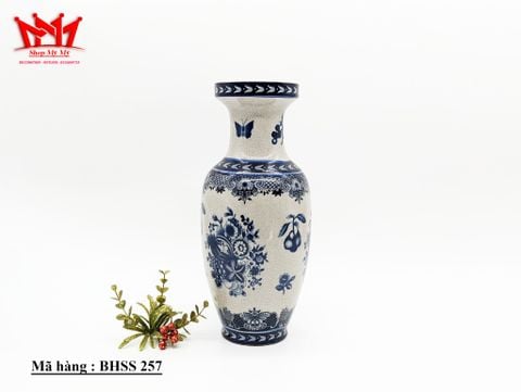  Bình trang trí sành sứ họa tiết cao cấp  (257) 