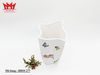 Bình trang trí sành sứ họa tiết hoa có miệng uốn lượn(277)