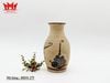 Bình trang trí sành sứ họa tiết chú chim trên cành hoa(279)