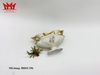 Bình trang trí chất liệu sành sứ thiết kế 2 qoai ( 296)