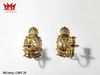 Cặp chân đèn nến trang trí treo tường bằng đồng hình trái thơm