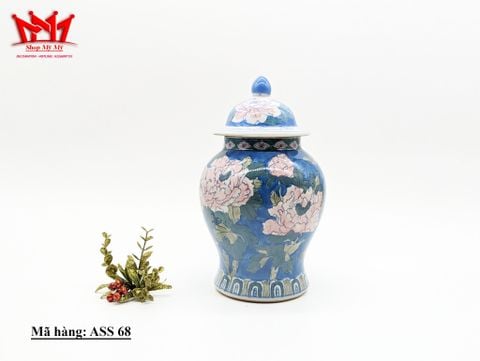  Hủ sứ hình hoa phong cách cổ điển, hàng sưu tầm. 