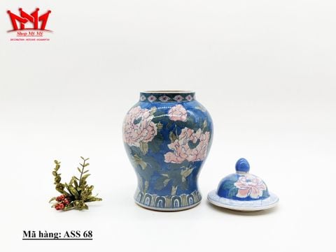  Hủ sứ hình hoa phong cách cổ điển, hàng sưu tầm. 