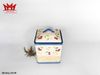 Hũ đựng bánh quy bằng gốm sứ vẽ tay họa tiết quả anh đào Vintage Inspirado.
