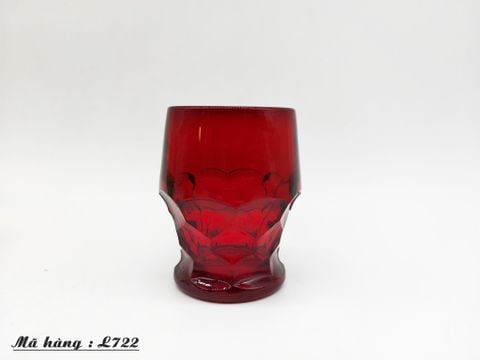  Bộ 7 cốc thủy tinh nhiều màu Viking cổ điển của Mỹ. ( hàng sưu tầm đồ xưa ) 