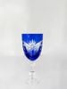 Bộ bình đựng rượu Bohemian xanh Cobalt