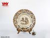 Dĩa đồng trang trí treo tường của Ai Cập được gắn từng miếng tỉ mỉ .