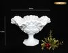 Chân Bồng Thủy Tinh Sữa (Milk Glass) Mỹ  – Nét Thanh Tao Cổ Điển