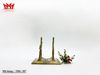 Cặn ngựa sừng dùng để chặn sách chất liệu đồng   ( 207 )
