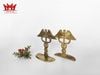 Cặp chặn sách bằng đồng hình cặp rắn biểu tượng trong y học