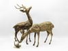Cặp hươu sao bằng đồng