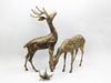 Cặp hươu sao bằng đồng