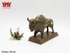 Tượng con bò rừng được làm bằng đồng ( TĐG 663 )