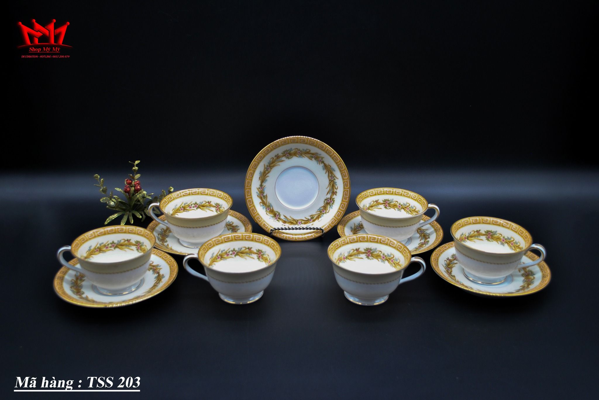 Bộ 6 tách trà Noritake ( Japan )