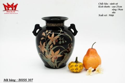  Bình trang trí chất liệu sành sứ đẹp mắt 