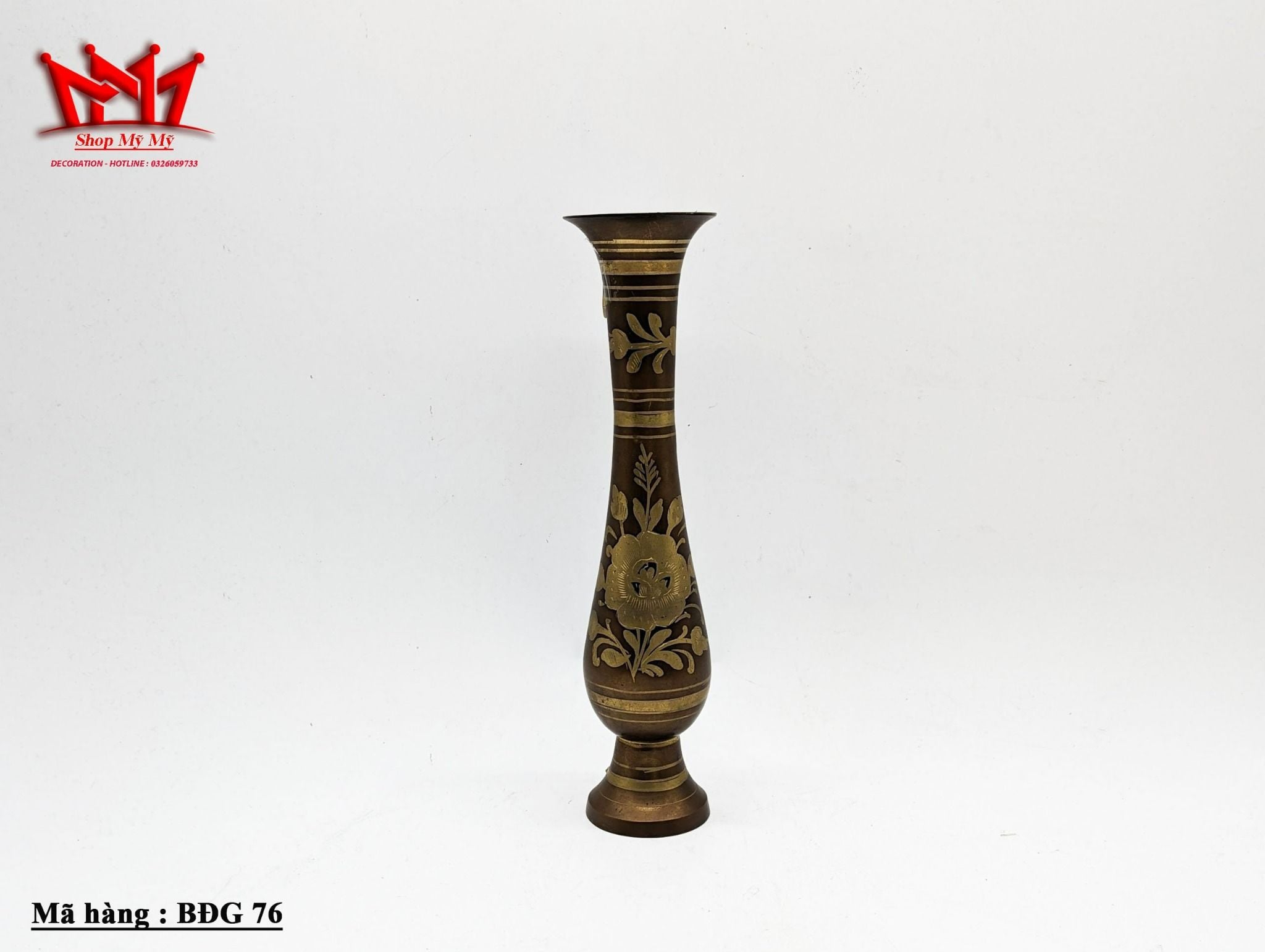 Bình đồng cổ cao ( BĐG 76)