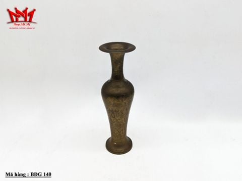  Bình đồng cổ cao miệng tròn ( BĐG 140) 