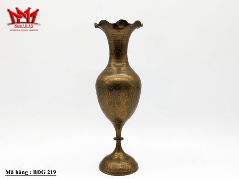  Bình đồng miệng hình lượn sóng ( BĐG 219) 