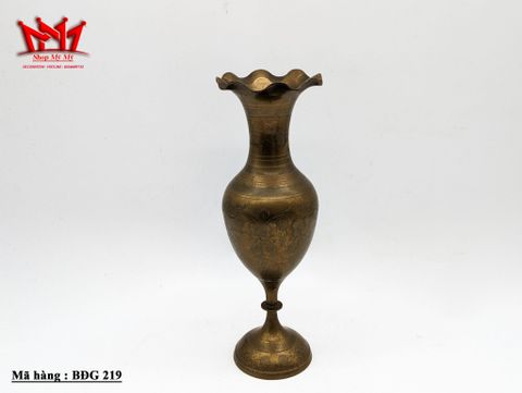  Bình đồng miệng hình lượn sóng ( BĐG 219) 