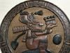 TẤM GỖ CHẠM KHẮC BẰNG TAY MAYAN TỪ DÂN BẢN ĐỊA GUATEMALA. ( Dùng để trang trí treo tường )