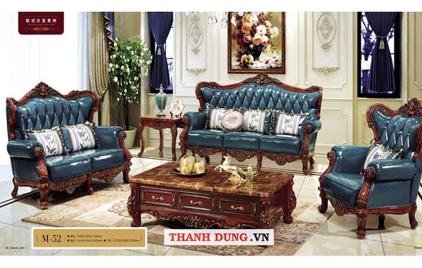 SOFA TÂN CỔ ĐIỂN M-52
