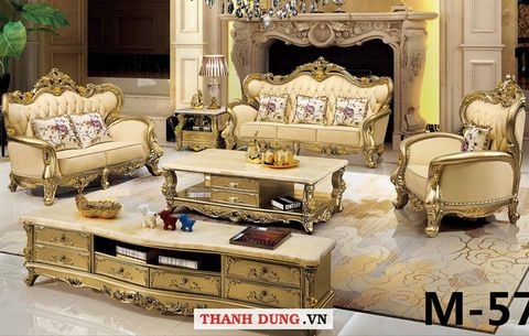 SOFA TÂN CỔ ĐIỂN M-57 GHẾ SOFA LIVINI