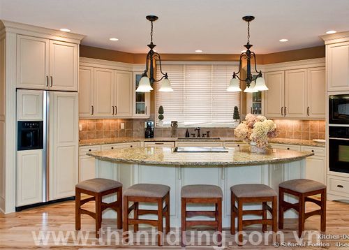 Tủ bếp cao cấp KB206