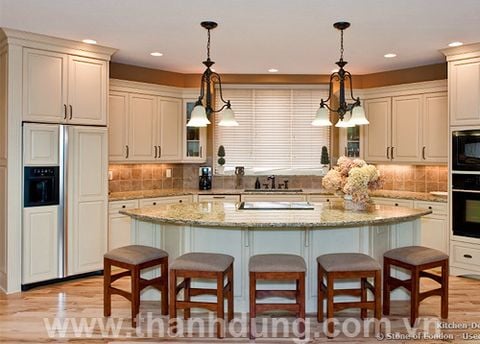 Tủ bếp cao cấp KB206