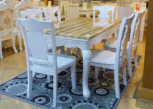 Bộ bàn ăn cao cấp 632/996-150/824