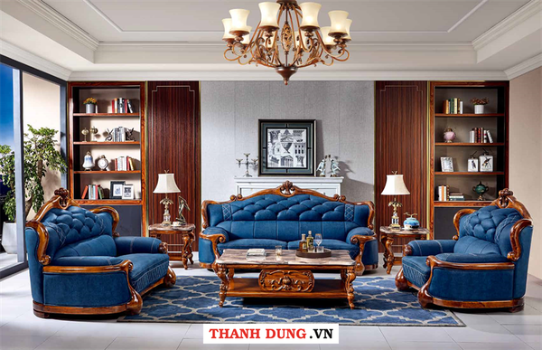 SOFA TÂN CỔ ĐIỂN B01
