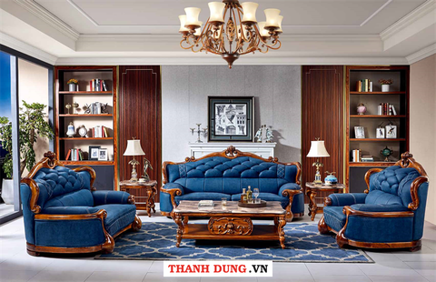 SOFA TÂN CỔ ĐIỂN B01 - LIVINI THANH DUNG