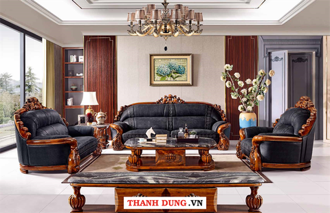 SOFA TÂN CỔ ĐIỂN B02 - GHẾ SOFA LIVINI