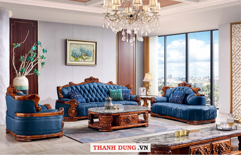 SOFA TÂN CỔ ĐIỂN B10 GHẾ SOFA LIVINI