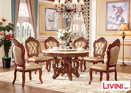 Bộ bàn ăn cao cấp CS805