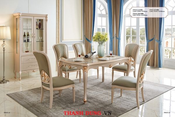 Bộ bàn ăn cao cấp HX-H9801