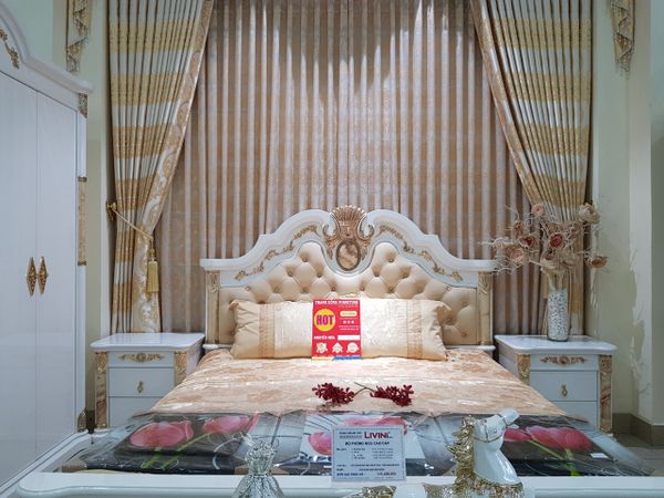 GIƯỜNG TÂN CỔ ĐIỂN CHÂU ÂU 6828