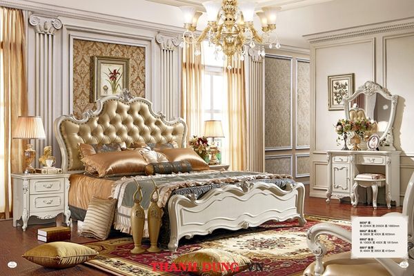 GIƯỜNG CỔ ĐIỂN CHÂU ÂU HX-TR8830