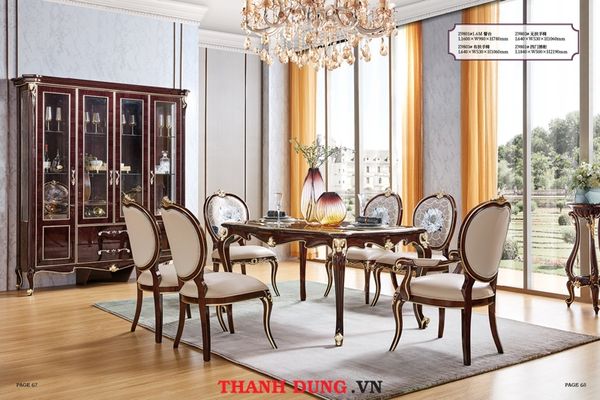 Bộ bàn ăn cao cấp HX-Z9801/9803