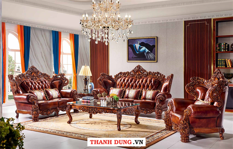 SOFA TÂN CỔ ĐIỂN M-28 - GHẾ SOFA LIVINI