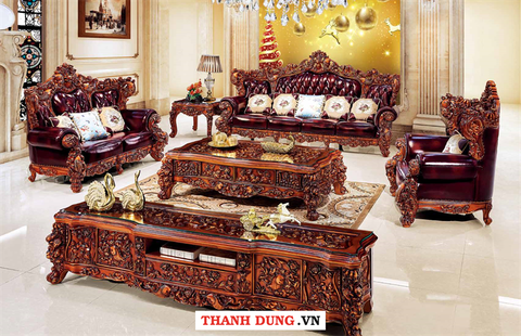 SOFA TÂN CỔ ĐIỂN M-61 - GHẾ SOFA LIVINI