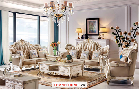 SOFA TÂN CỔ ĐIỂN M-62 - GHẾ SOFA LIVINI