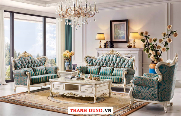 SOFA TÂN CỔ ĐIỂN M-82B