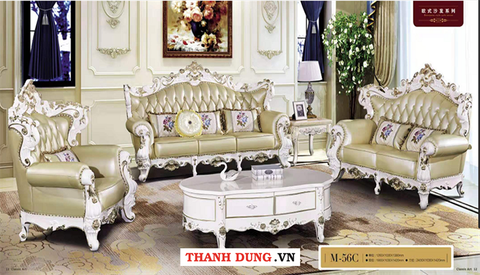 SOFA TÂN CỔ ĐIỂN M-56C - GHẾ SOFA LIVINI