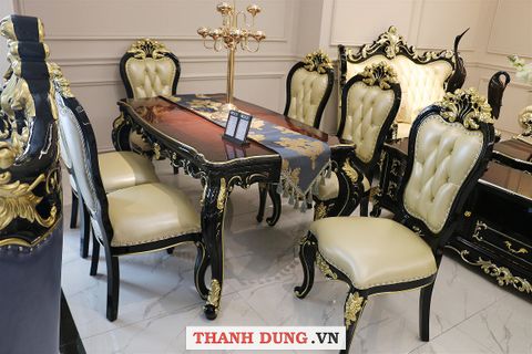 bàn ăn tân cổ điển