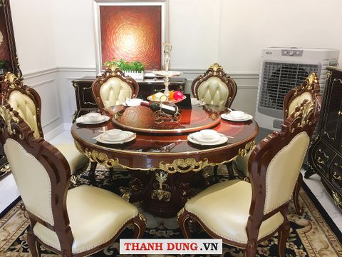 bàn ăn tân cổ điển