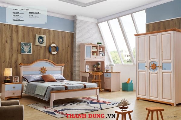 Bộ giường trẻ em HPA607